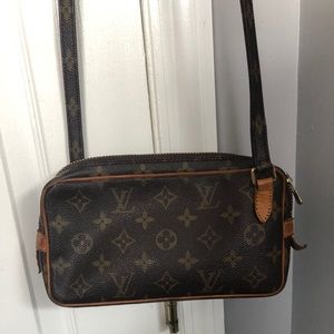 Louis Vuitton monogram pochette marly bandouliere